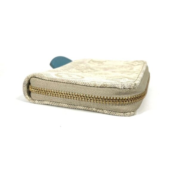 LOUIS VUITTON M81095 Monogram Jacquard Since 1854 zip-around coin purse Wallet - Picture 4 of 13